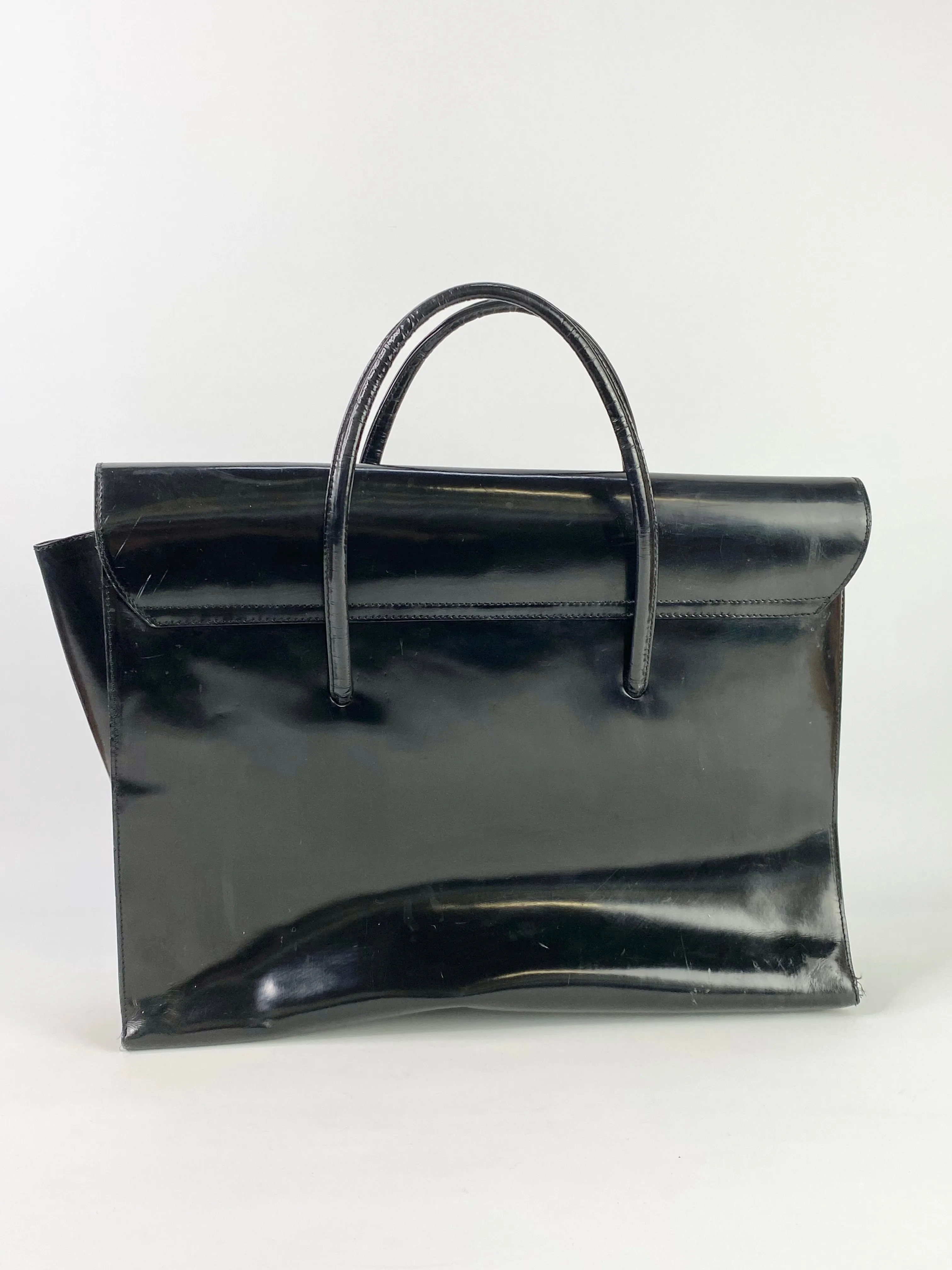 90's Furla Black Tote