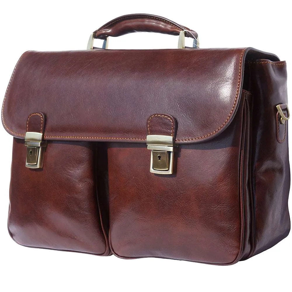 Andrea Leather Business briefcase