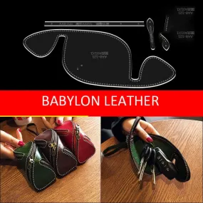 BABYLON™ Creative Car Key Case Leather Craft Pattern AAB-121