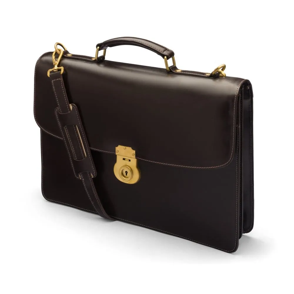 Bridle Hide Harvard - Brown