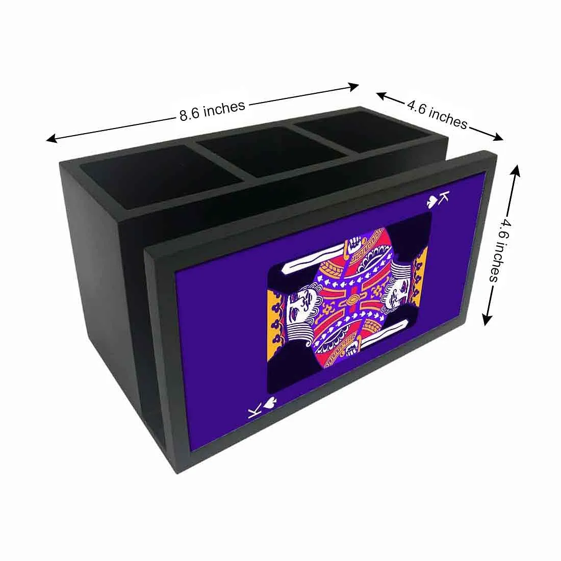 Cutlery Tissue Holder Napkin Stand -  King (Purple)