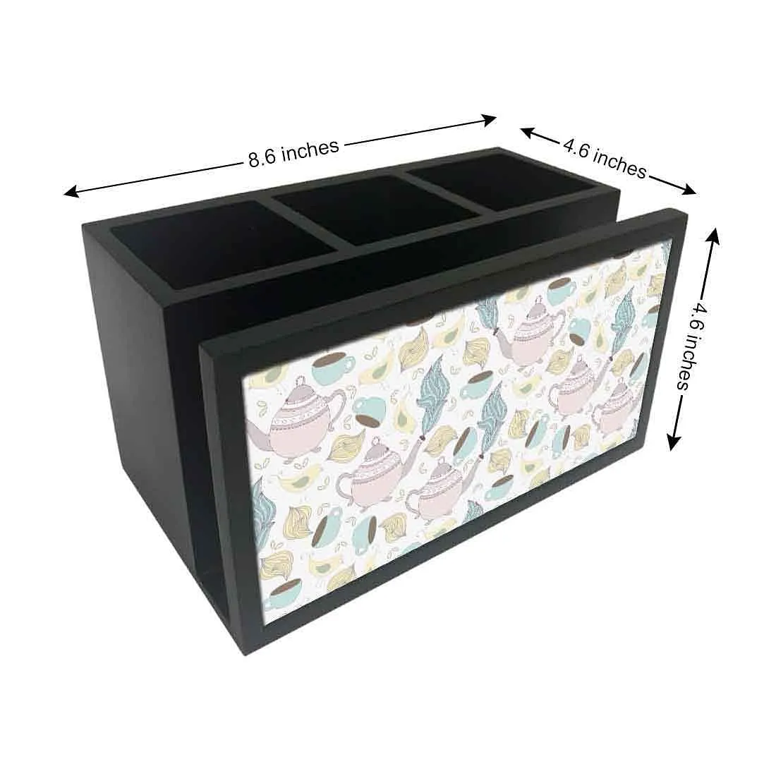 Cutlery Tissue Holder Napkin Stand -  Tea Cup and Bird
