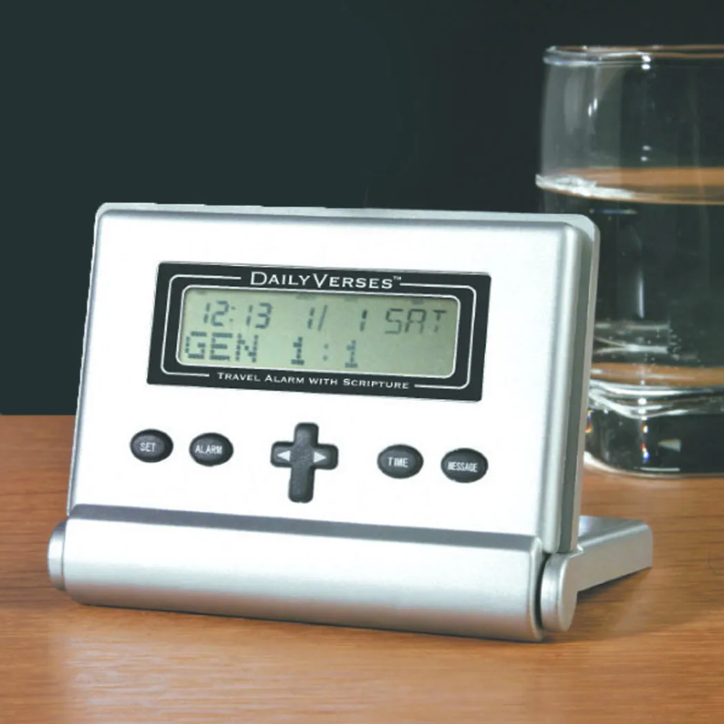 Daily Verses Clock by Rocketech - Elevate Your Day with Encouragement