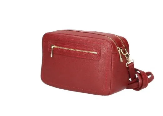 ELAINE  Italian leather cross body bag