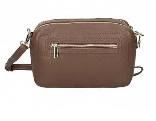 ELAINE  Italian leather cross body bag