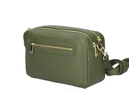 ELAINE  Italian leather cross body bag
