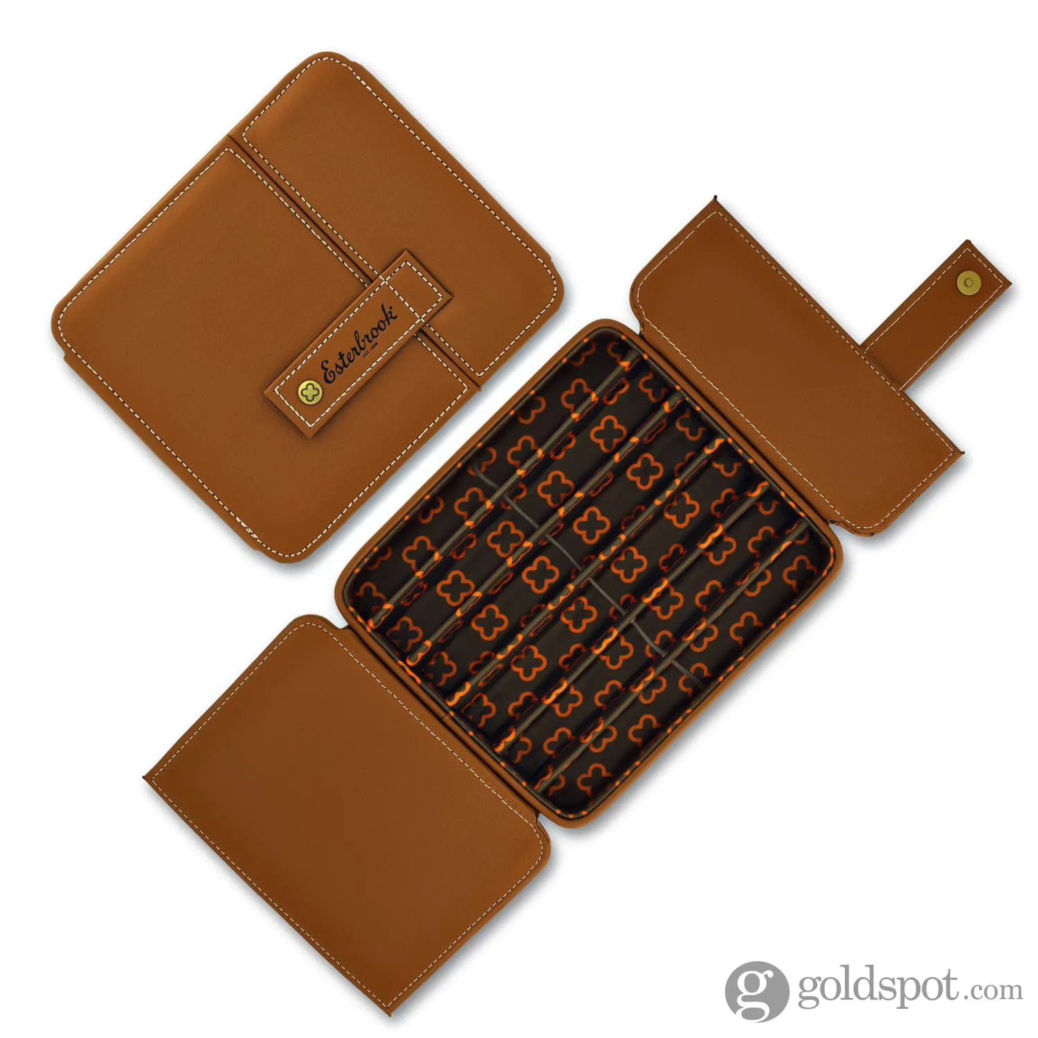 Esterbrook Six Pen Nook Case in British Tan