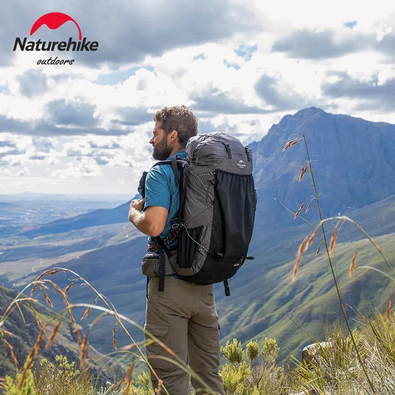 ExplorePro Adventure 60 5L: Large Capacity Hiking Backpack with Ergonomic Design and Waterproof Features