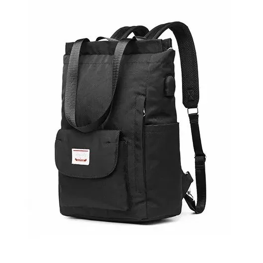 Fashion Women Shoulder Bag For Laptop Waterproof Oxford Cloth Notebook Backpack 15.6 Inch Laptop Backpack Girl Schoolbag