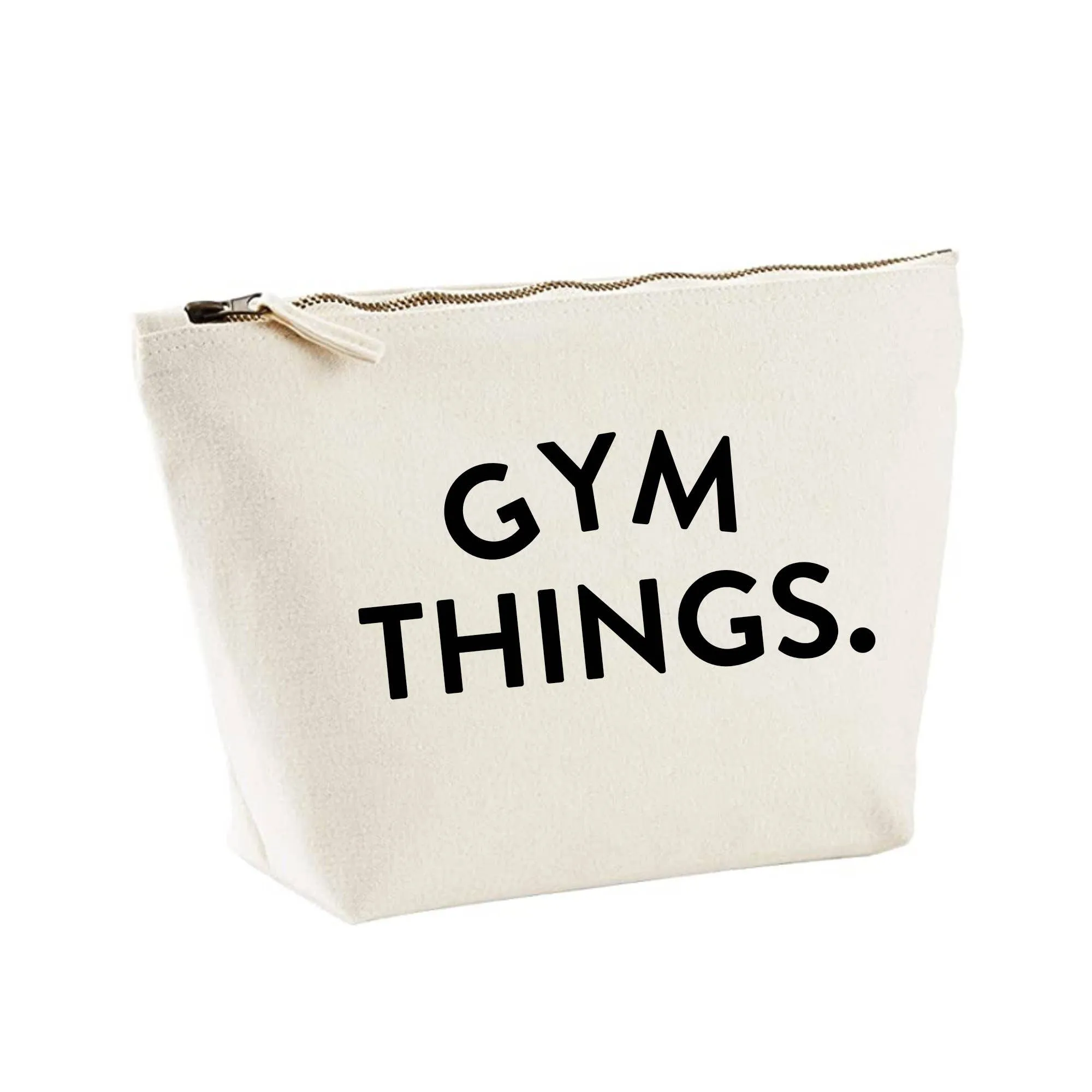 Gym Things Zipped Pouch Bag