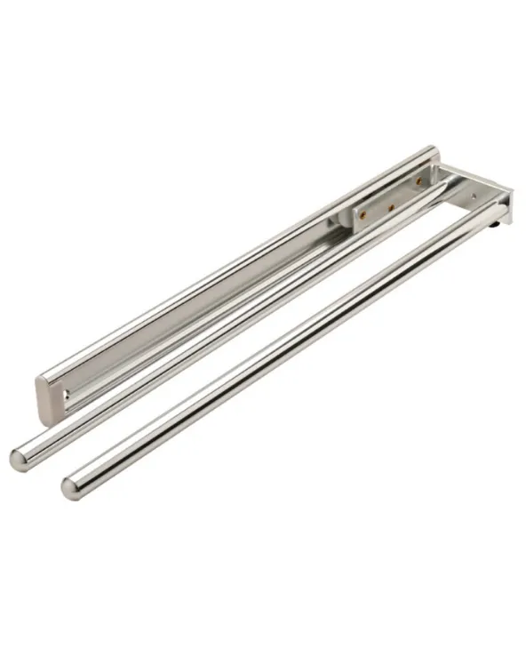 Hafele Towel Rack Pull-Out with 2 Bars, Extendable