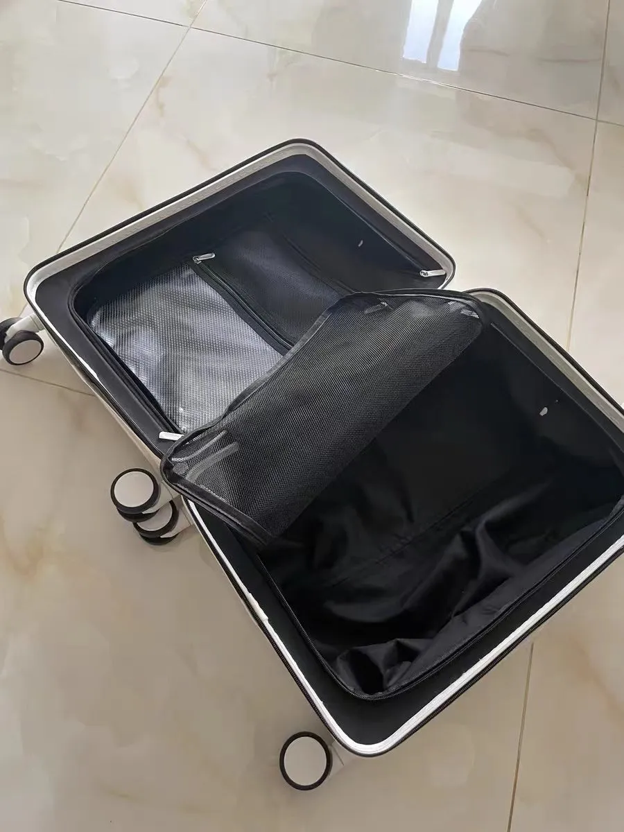 Handcase light hard surface trolley case，4 Wheels Travel Luggage