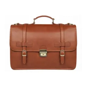 Handmade Full Grain Men's Leather Briefcase