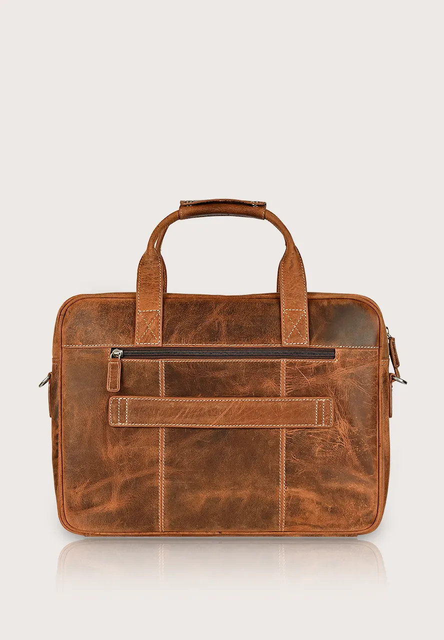 Henri, the briefcase