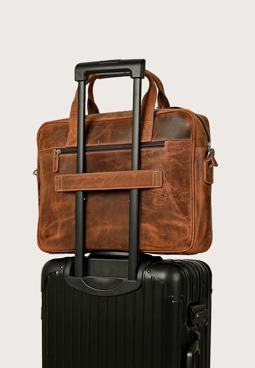 Henri, the briefcase