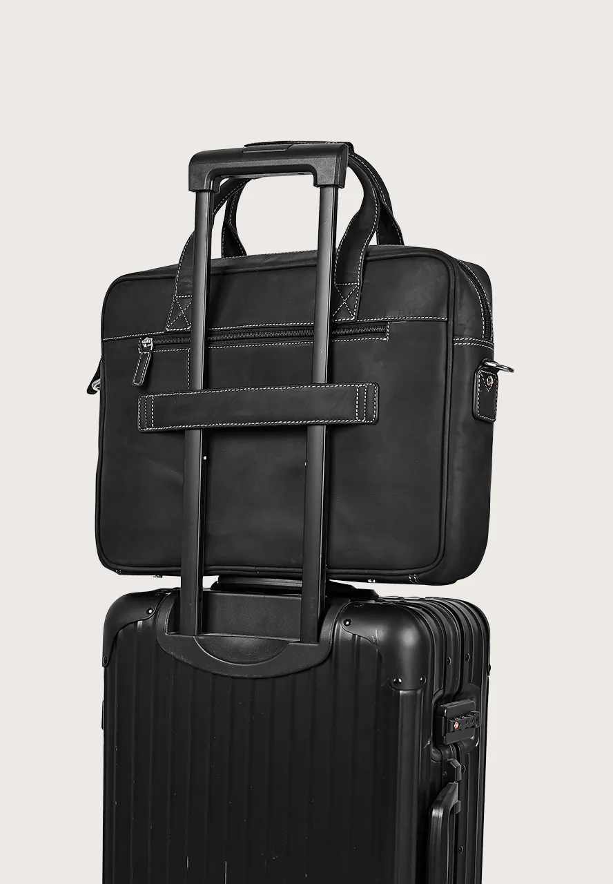Henri, the briefcase