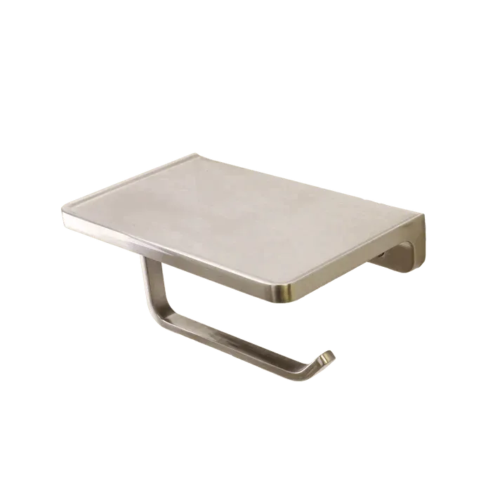 Kodaen MADISON Bathroom Toilet Paper Single Holder with Shelf - TPHSS123