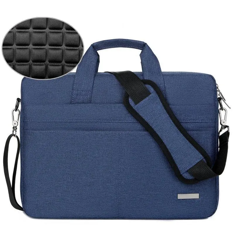 Laptop Sleeve Briefcase Shoulder Bag: Executive Carryall for Professionals