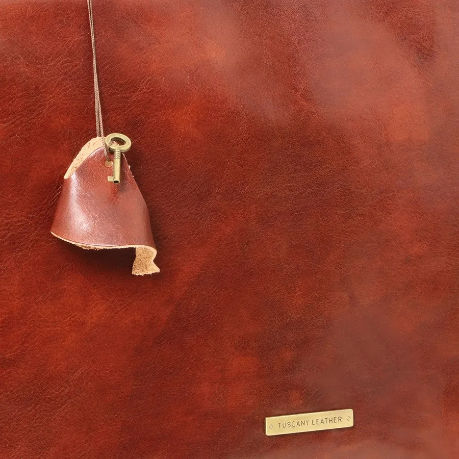 Mantova Leather Briefcase Bag