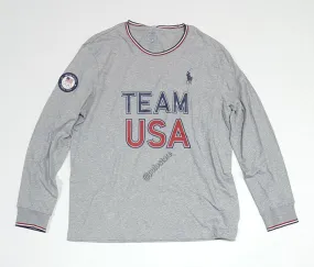 Nwt Polo Ralph Lauren Team Usa Long Sleeve Tee