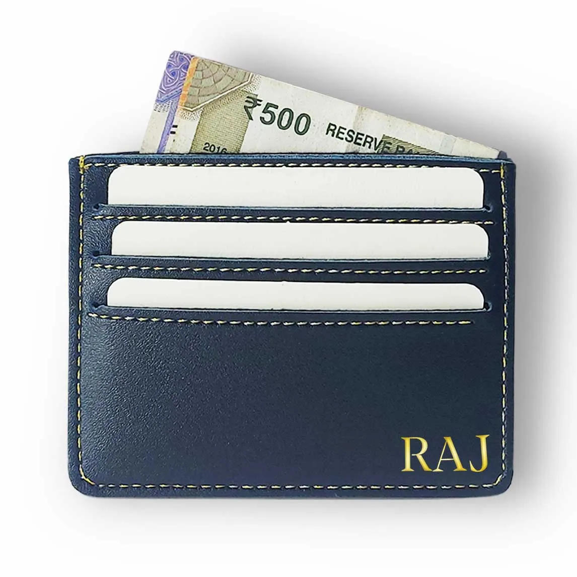 Personalized Pocket Business Card Holder With Add Name