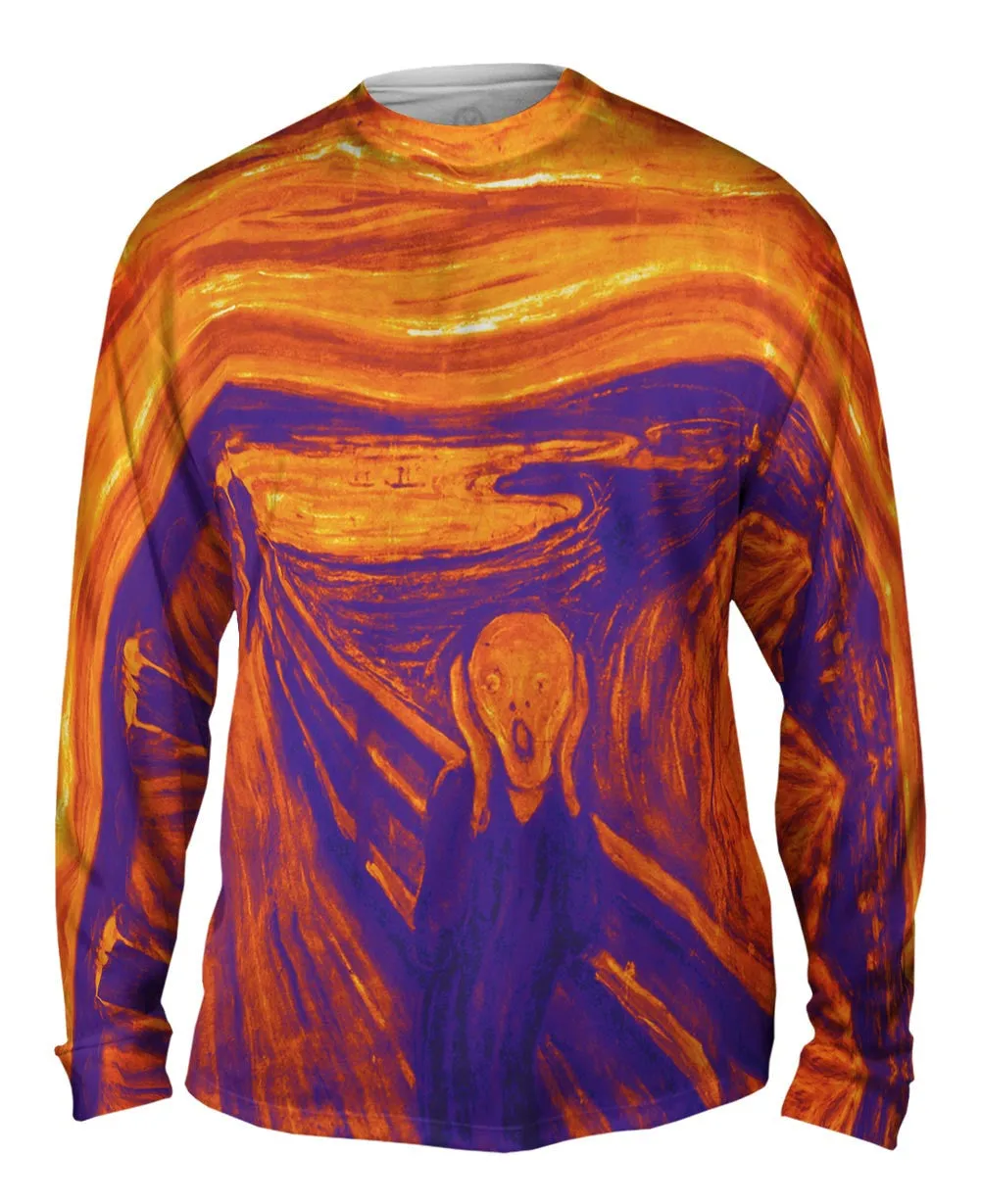 Pop Art - "Munch Scream Purple Orange" (1893)