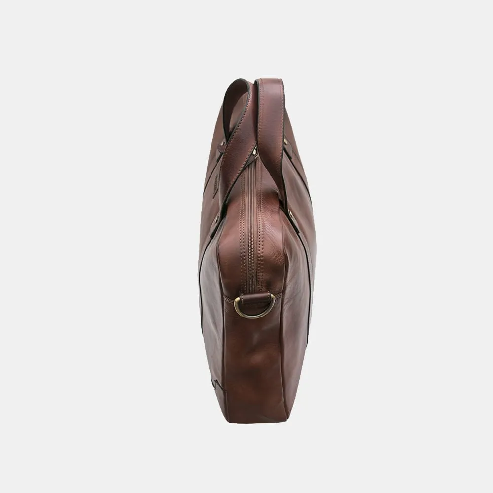 Ridgeback Luxury Leather Briefcase Laptop Bag - 674