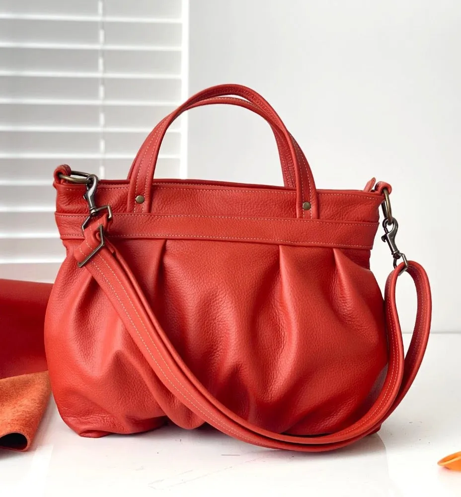 Ruche in Rust Orange