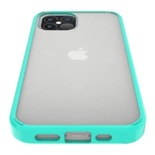 Sahara Teal Clear Hard Shell Case - iPhone 12 & iPhone 12 Pro