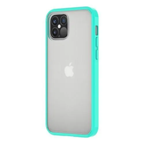Sahara Teal Clear Hard Shell Case - iPhone 12 & iPhone 12 Pro