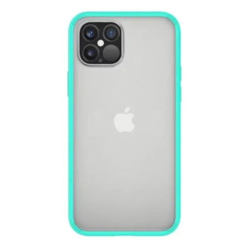 Sahara Teal Clear Hard Shell Case - iPhone 12 & iPhone 12 Pro