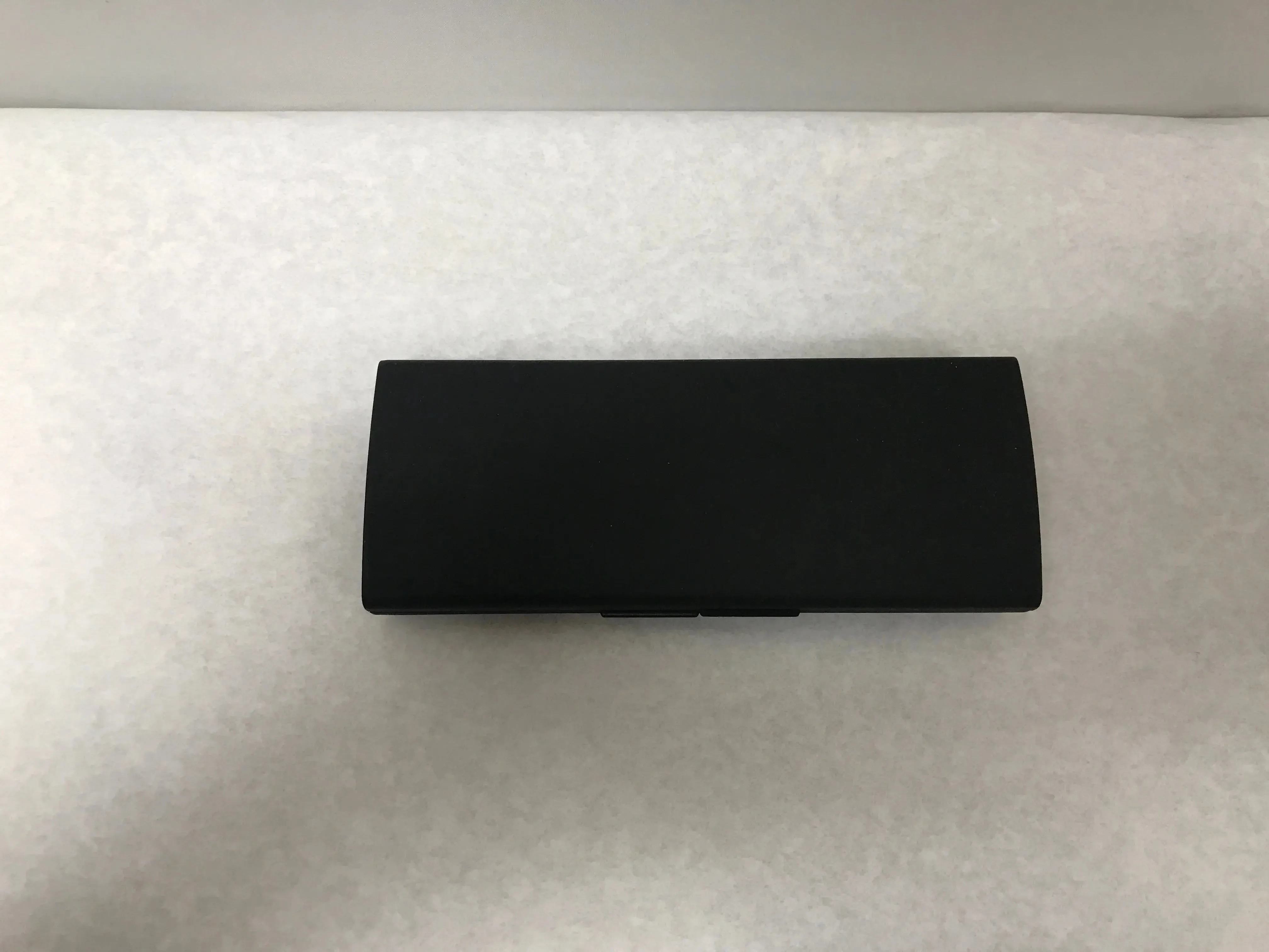 Shade Control Optical Logo Engraved Black Eyeglasses Hard Case | KMOPT-06