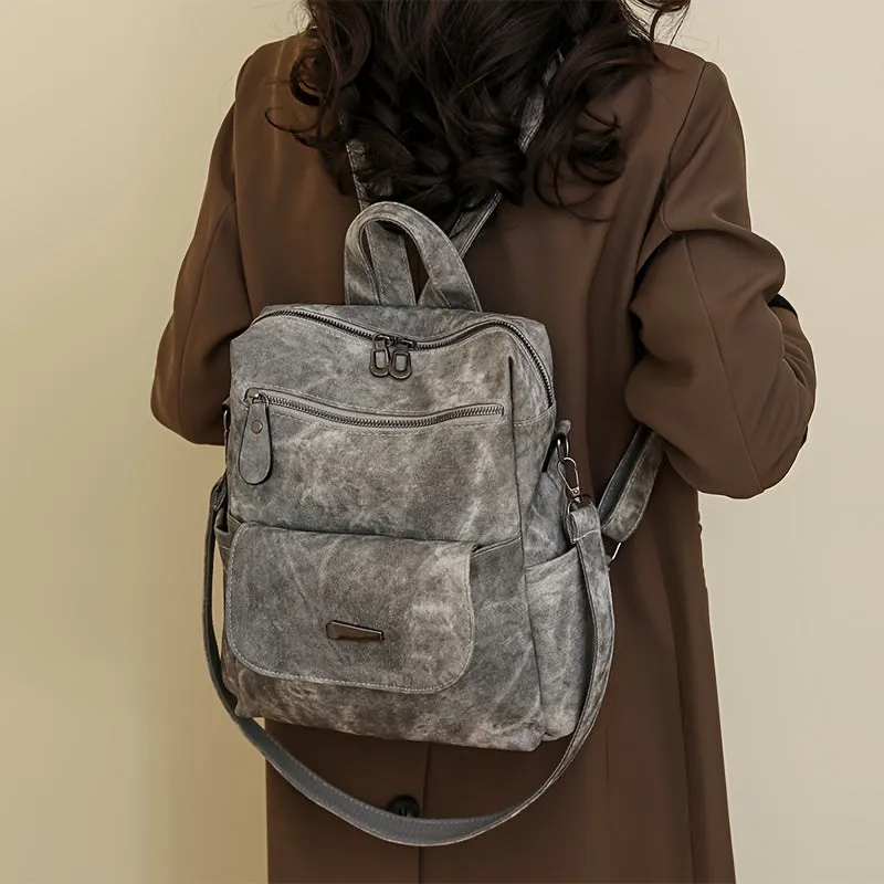 Stylish Vintage AntiTheft Backpack for Womens Travel and School