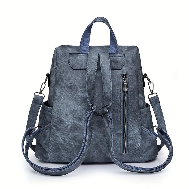 Stylish Vintage AntiTheft Backpack for Womens Travel and School