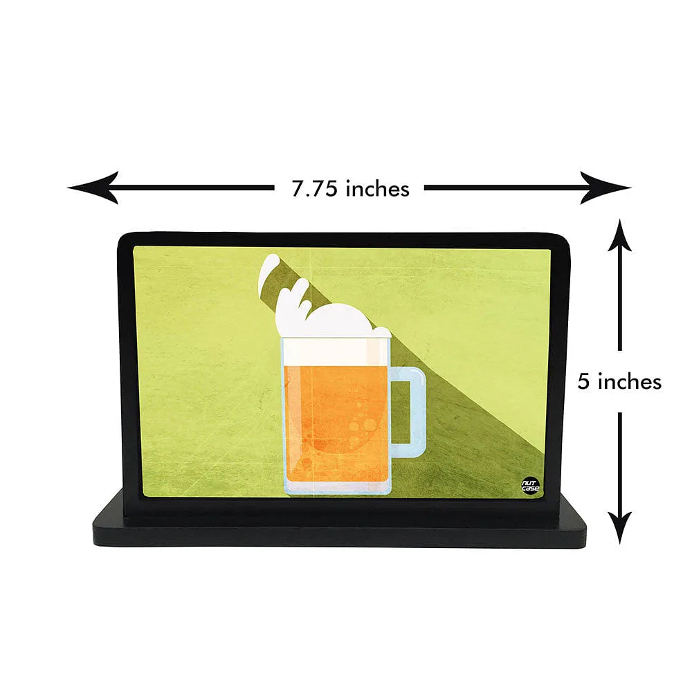 Tissue Holder Paper Napkin Stand - Beer Glass