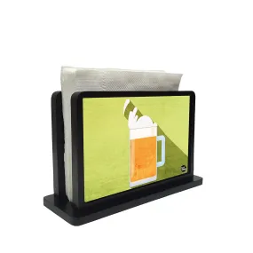 Tissue Holder Paper Napkin Stand - Beer Glass