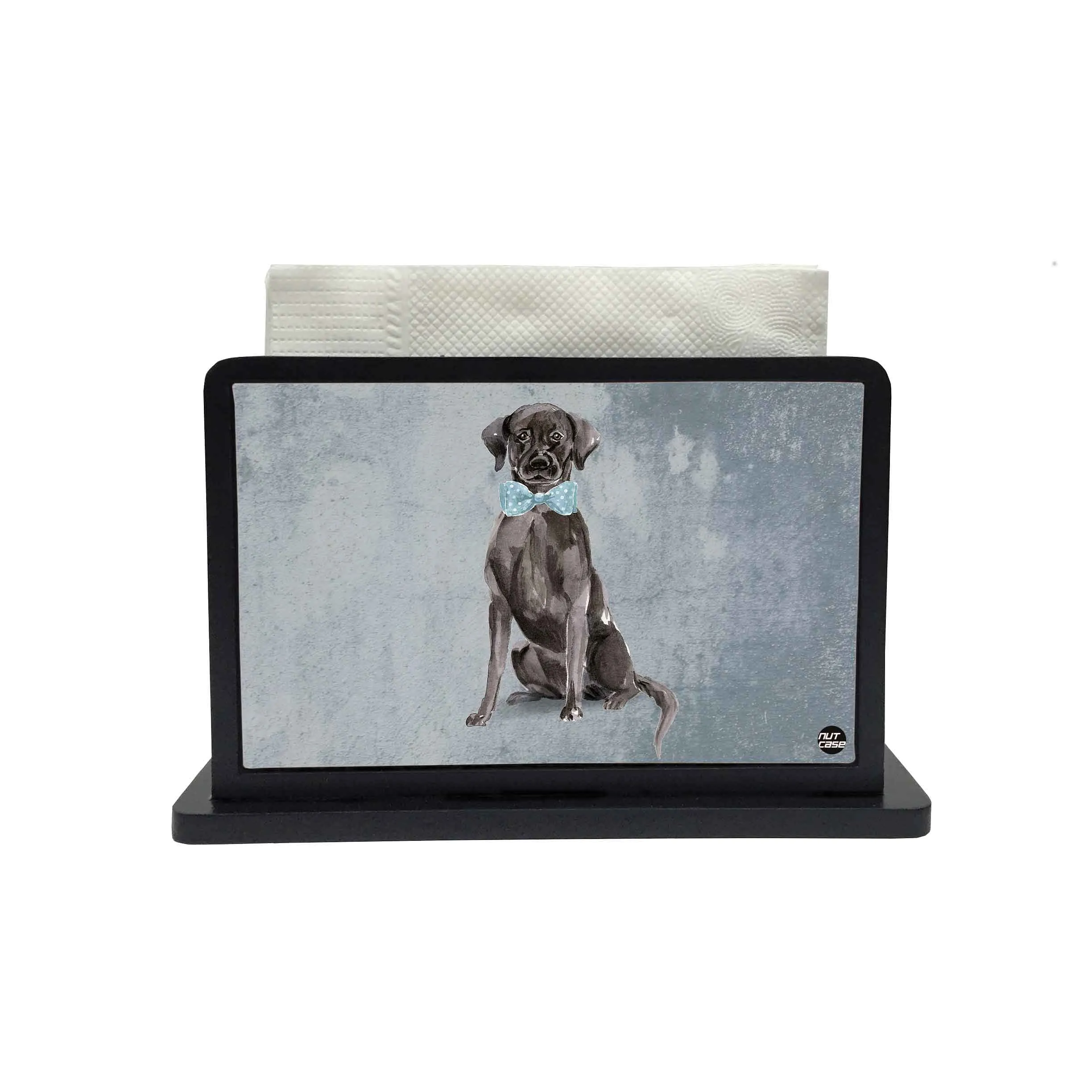 Tissue Holder Paper Napkin Stand - Black Beauty