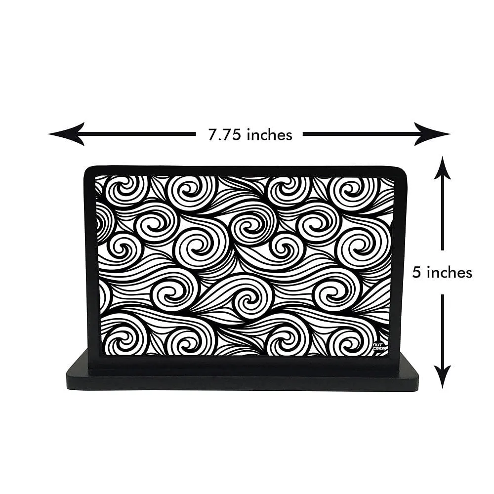 Tissue Holder Paper Napkin Stand - Black Jungle