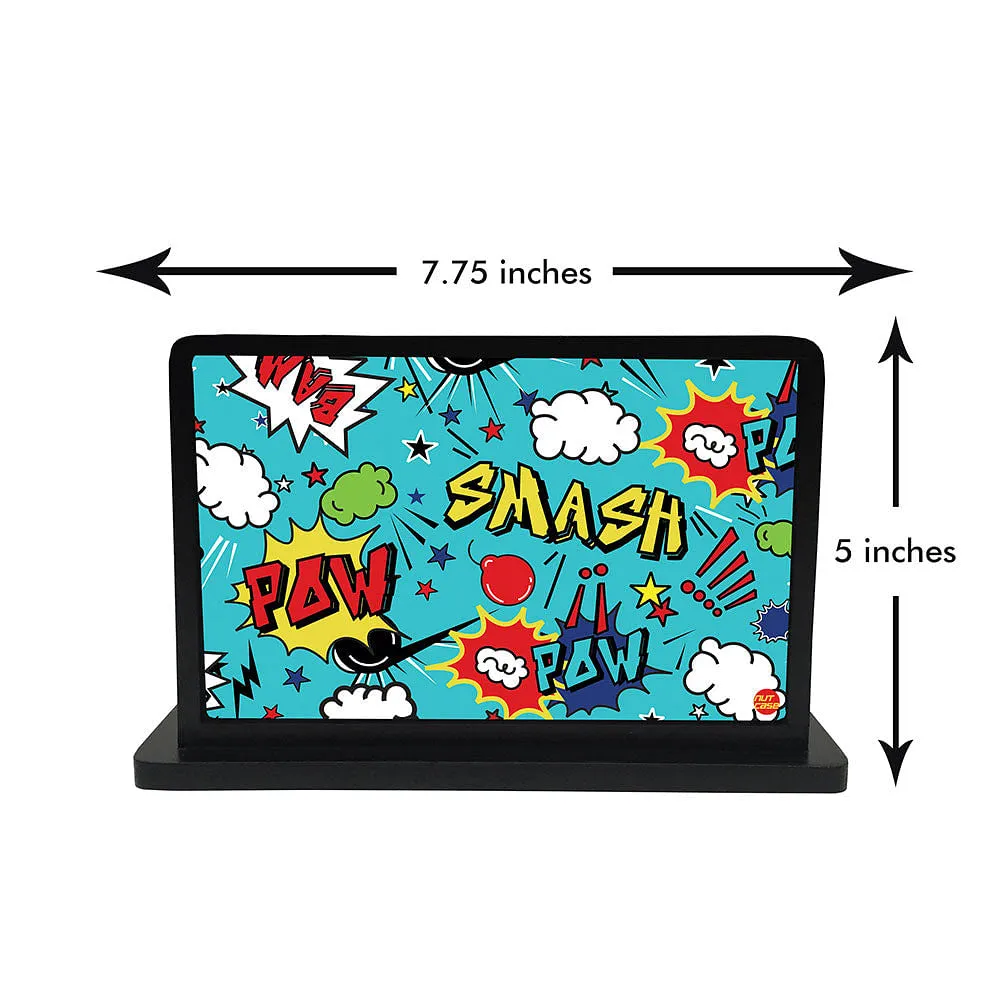 Tissue Holder Paper Napkin Stand - Comic Pow
