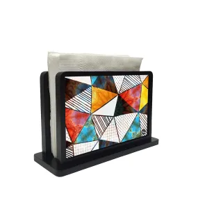 Tissue Holder Paper Napkin Stand - Diamonds