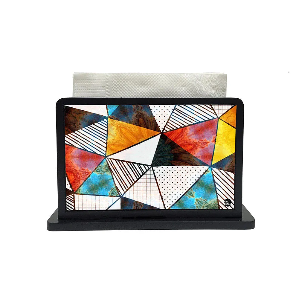 Tissue Holder Paper Napkin Stand - Diamonds