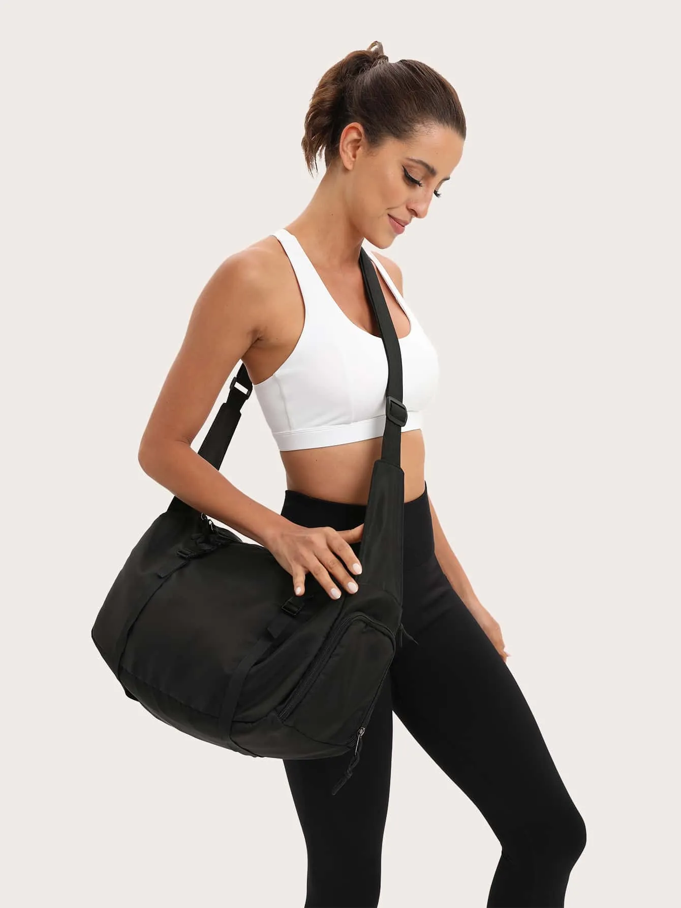 Wet And Dry Separation Training Bag With Shoe Compartment