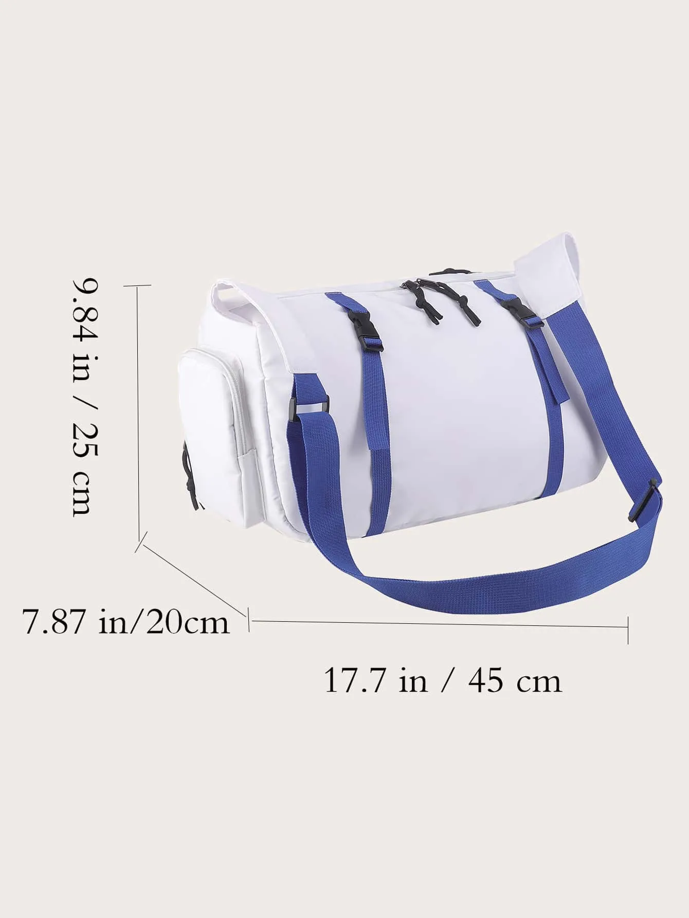 Wet And Dry Separation Training Bag With Shoe Compartment