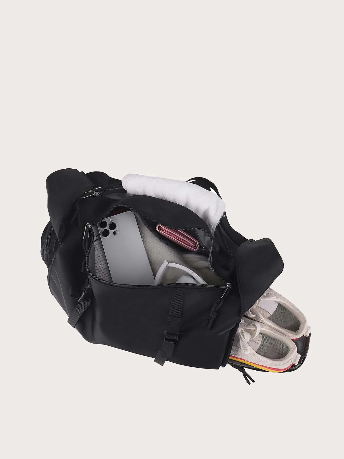 Wet And Dry Separation Training Bag With Shoe Compartment
